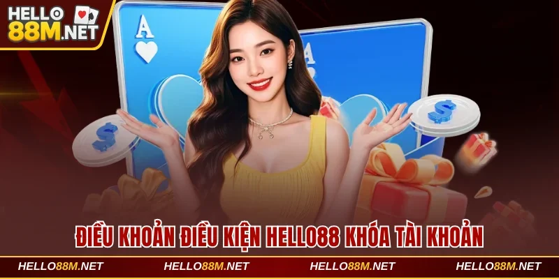 Điều khoản điều kiện Hello88 khóa tài khoản